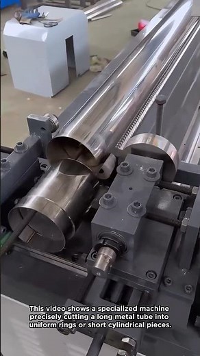 Automated Metal Pipe Cutting Machine