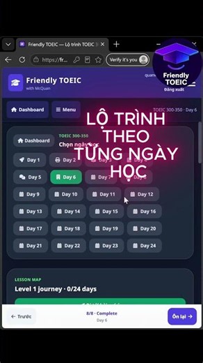 TOEIC nên học gì trước? | Lộ trình học TOEIC 24 ngày trên Friendly TOEIC