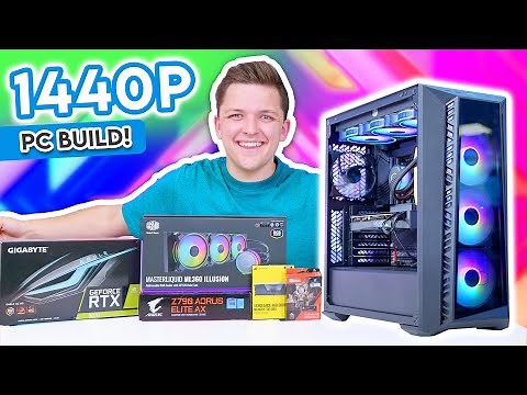 Awesome 1440p Gaming PC Build 2022! [ft. RTX 3070 & i7 13700K w/ Benchmarks]
