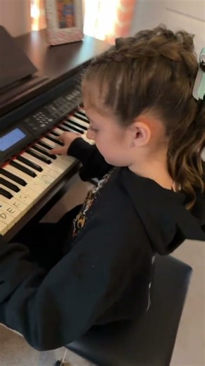 Some basic piano lessons for Delaney. #piano #practice