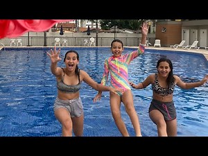 POOL CHALLENGE, 3 sisters