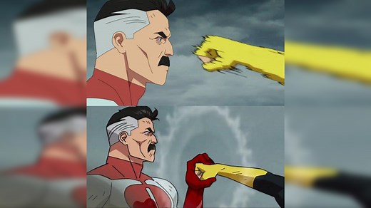 Omni-Man Blocks a Punch | Know Your Meme