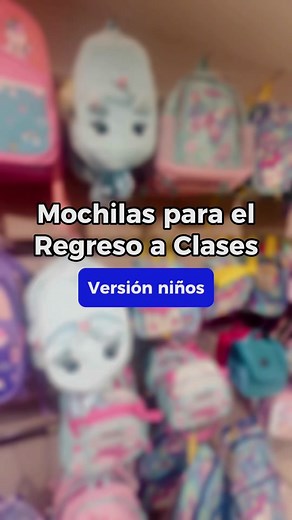 Equipa a tus peques para el regreso a clases con increíbles mochilas