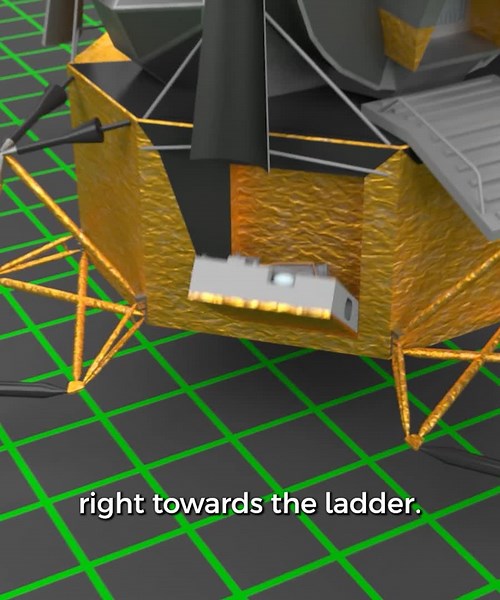 What's hidden in the Lunar Module? 🚀