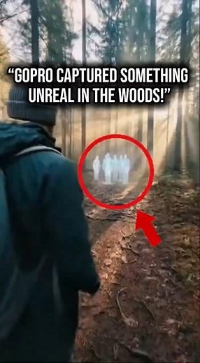 “mReal Alien Encounter in the Forest? | GoPro Captures Mysterious Figures in the Woods”