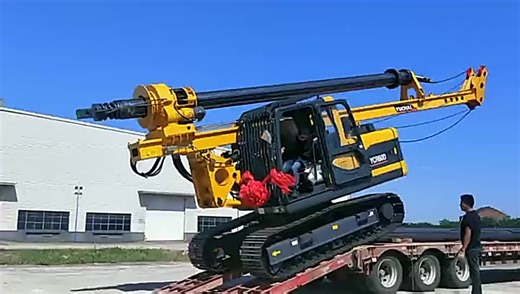 YCR40 Rotary Drilling Rig Yuchai Engine Rotary Piling Rig