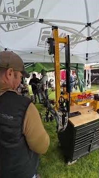 Archery tooling concepts new bow press and draw board #archary