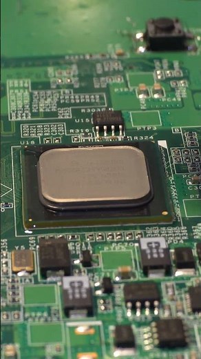 how to reflow a BGA Intel chip