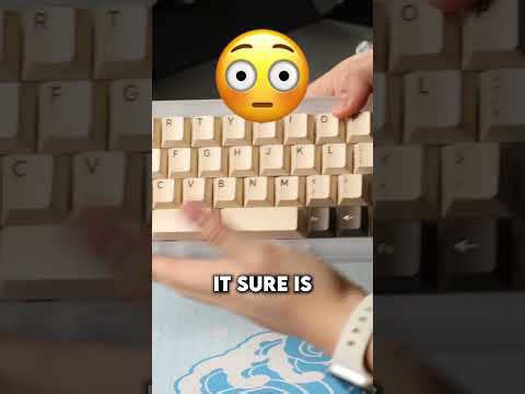 This keyboard is laughably small, but thick