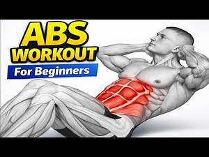 Ultimate Abs Workout for Beginners | 3D Fitness Animation