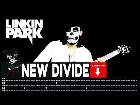 【LINKIN PARK】[ New Divide ] cover by Masuka | LESSON | GUITAR TAB
