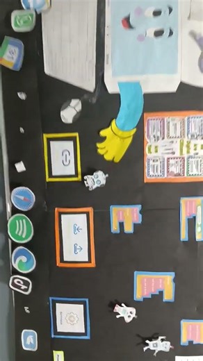 Computer Lab Notice Board Ideas 💻 | Back to School Decoration 2026| #shorts