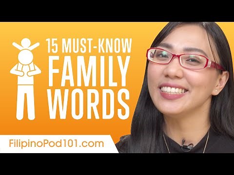 15 Must-Know Family Words in Filipino