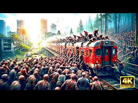 ESCAPE THE DEATH TRAIN! Can I Survive 50,000 Zombies in This Insane Days Gone Apocalypse Challenge?
