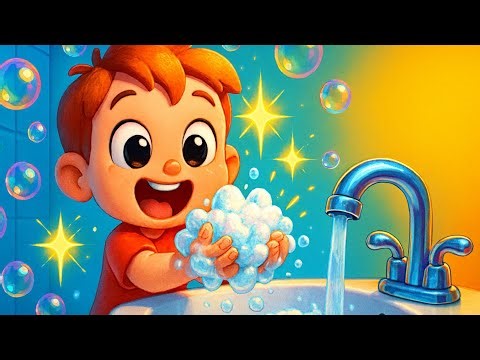 Wash Your Hands Song for Kids | Clean Hands Hygiene Rhyme | 3D Animated Cartoon