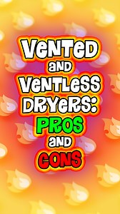 Which is better -- vented dryers, or ventless dryers? Here are some of the major pros and cons you should know! #dryer #ClothesDryer #VentlessDryer #laundry #clean #Cleaning #Laundry | Renae the Appliance Repair Tech / renduh