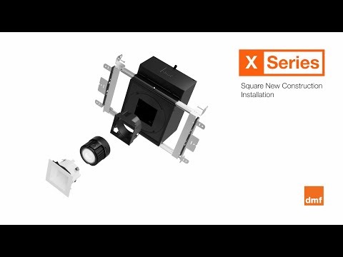 Install Video: X Series Square New Construction Downlight