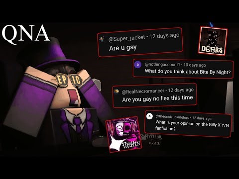 Roblox Asym YouTuber Answers YOUR Burning Questions (QNA)