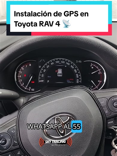 Instalación de GPS en Toyota RAV4: Seguridad mejorada