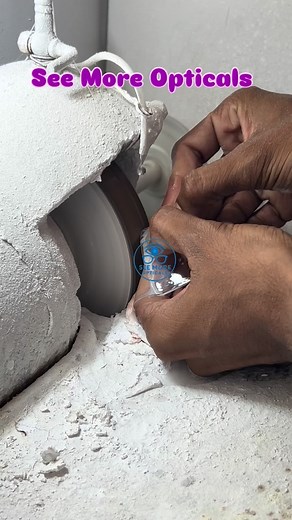 Half rim lens fixing 🙌 || manula lens crafting and fixing 👀 || mastering the art of optical lens crafting ♾️ || #reels #eyewear #instagood #instadaily #seemoreopticals #opticals #instalike #optician #lens #crafts #craft #post #workshop | See More Opticals