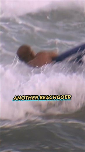 He's risking his life to save them 😧 #bondirescue #lifeguard #beach #shortsfeed