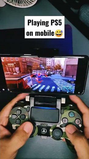 playing PS5 on mobile | remote play on android #shorts #ps5 #remoteplay #playstation