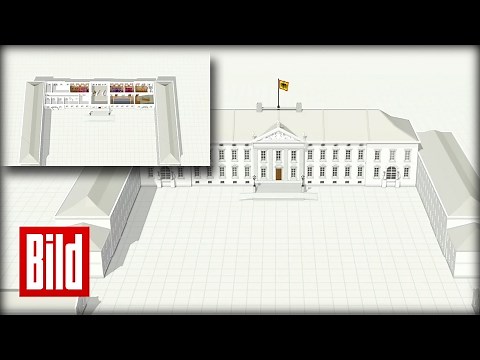 Hier residiert der Präsident: Das Schloss Bellevue
