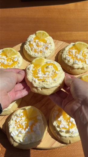 Lemon Meringue Sugar Cookie Recipe — Crumbl-Style Twist