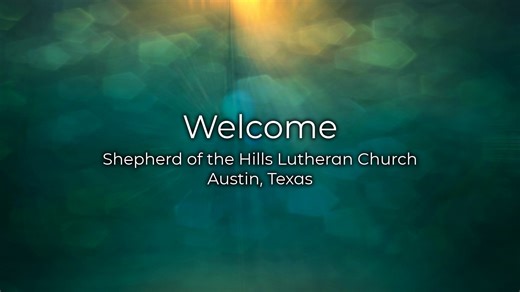 Sunday Livestream @ ShepHills