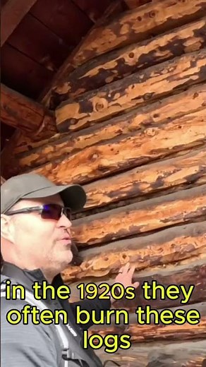 Why Did They BURN Logs for This 1920s Log Cabin? (Historic Construction Secret!)