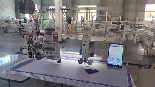 A multifunctional machine! How about this laser cutting function? 😇#computerizedembroiderymachine #embroiderymachine #embroidermachinesfactory