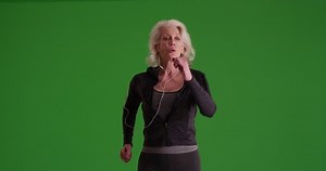 Older Woman Confidently Fast Walking Toward Stock Footage Video (100% Royalty-free) 30024319 | Shutterstock