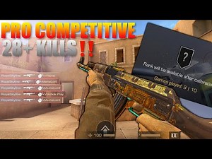 Standoff 2 Pro Competitive Match Gameplay Extremely Close Last Placement Match ‼️