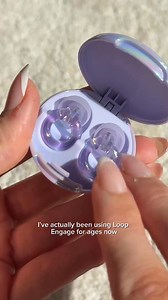 9.6K views | Just in time for summer ✨ Loop Engage Iridescent is back and better than ever... with a lavender pop. You’ll love: ⭐️ Clearer chats at work or poolside ⭐️ No ‘underwater’ feeling when you speak ⭐️ Discreet hearing protection ⭐️ Shiny, pastel color 100-day hassle-free returns  Tap to shop. | Loop | Facebook