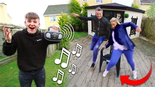 Attempting the musical chairs challenge to win $10,000