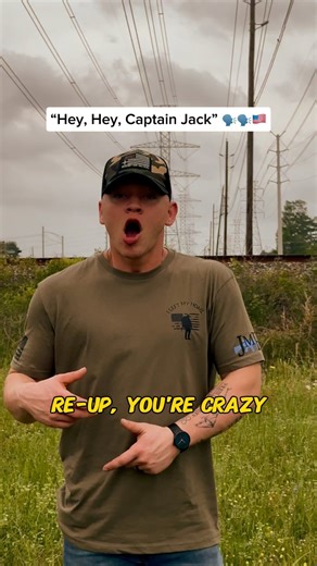 Jonathan on Instagram: "WHO IS Captain Jack anyway 🗣️ Song Name: Captain Jack 🎧 Out now on Spotify, YouTube, Apple, Amazon, etc. . . 🎶💿 All the cadences are available wherever you listen to music. You can also find them on CD. Both are at the Iink on my profiIe. 👕 The t-shirt I’m wearing and other merch are also available at the same Iink #military #militarycadence #jonathanmichaelfleming #captainjackcadence"