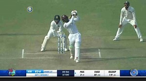 IND vs WI 2018, 1st Test Day 2: Keemo Paul Six
