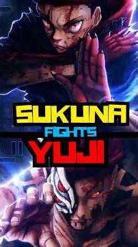 Sukuna fights yuji #sukuna #jujutsukaisen #yujiitadori #manga #jjk #gojo #shorts #anime #short #todo