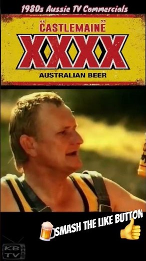 💥80's Aussie TV Ads 🍺 Castlemaine XXXX Beer 🍺