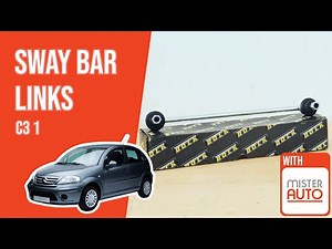 How to replace the sway bar links Citroën C3 mk1 🚗