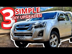 3 EASY mods you NEED on your DMAX. The ULTIMATE TOURER without spending BIG?!? | Budget Tourer Ep.1