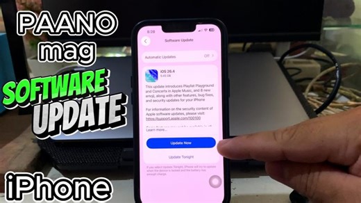 Paano mag Update ng Software ng iPhone | Richard Cabile