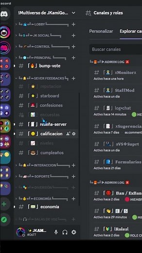 🟣Solution - I can't move channels on my server💠 Discord PC📡 JKamiGod - Shorts