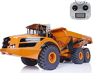 TOUCAN RC HOBBY 1/14 Remote Control Dumper Car Xdrc 6X6 Rc Hydraulic Articulated Truck Model