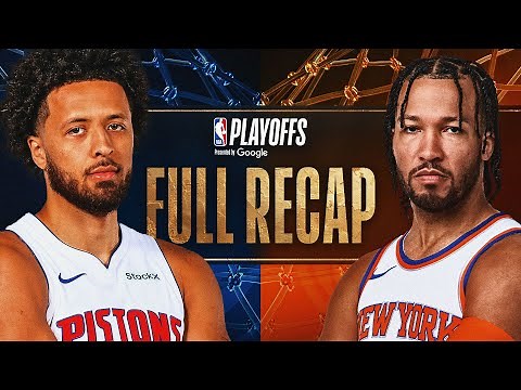 #6 PISTONS at #3 KNICKS | FULL SERIES HIGHLIGHTS | 2025 #NBAPlayoffs presented by Google