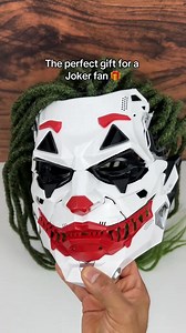 1.2K views · 535 reactions | The perfect Halloween mask for Joker fans. This futuristic mask is designed for Halloween 2025, costume parties, cyberpunk, and terrifying clown masks. | Daregage | Facebook