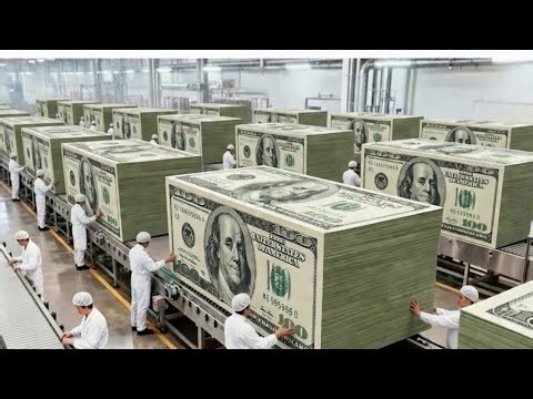 Inside America’s Money Factory: The Secret Process Behind Printing US Dollars ( Full Process )