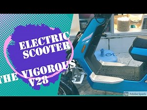 The Vigorous V28 Electric scooter from the Netherlands
