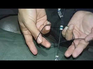 Como hacer Rosario de macrame