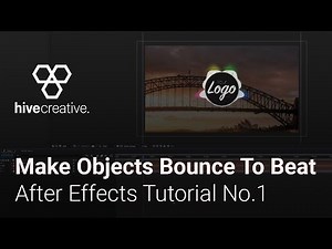 Make Objects Bounce to the Beat | After Effects Tutorial [hivecreative.]
